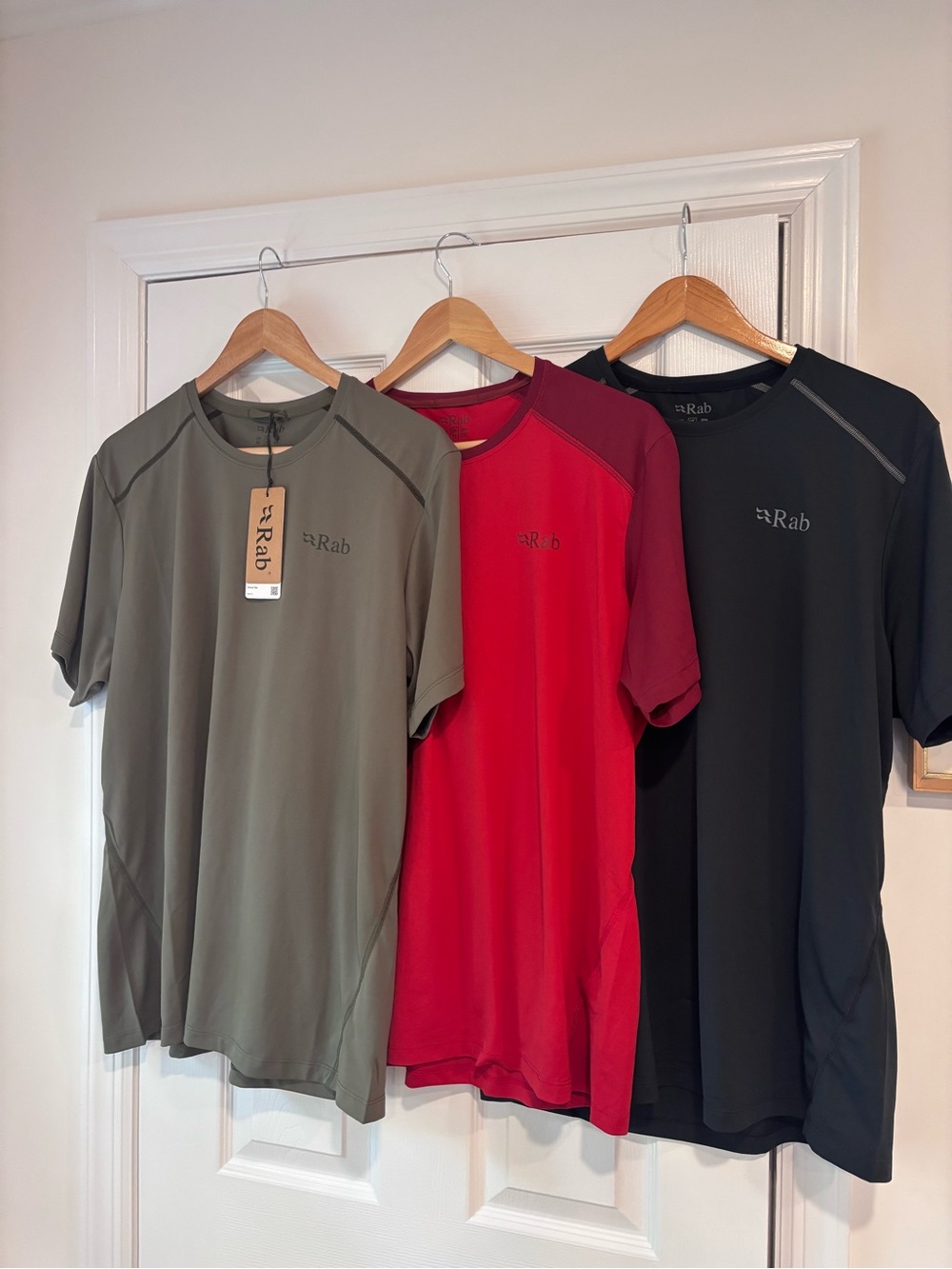 Set of 3 Rab Men's Force Tees size XL